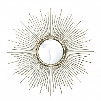 Зеркало "Брук" серебро