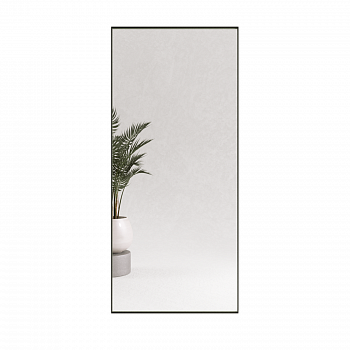 Прямоугольное зеркало в чёрной металлической раме MUSCA Slim XL (в тонкой раме) 200 см Прямоугольное зеркало в чёрной металлической раме MUSCA Slim XL (в тонкой раме) 200 см
