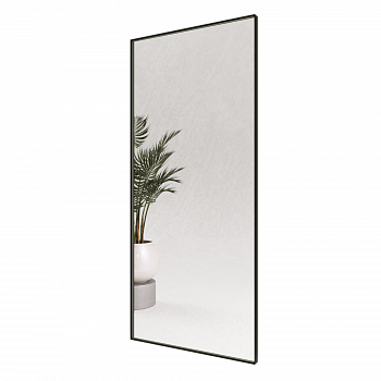 Прямоугольное зеркало в чёрной металлической раме MUSCA Slim XL (в тонкой раме) 200 см Прямоугольное зеркало в чёрной металлической раме MUSCA Slim XL (в тонкой раме) 200 см